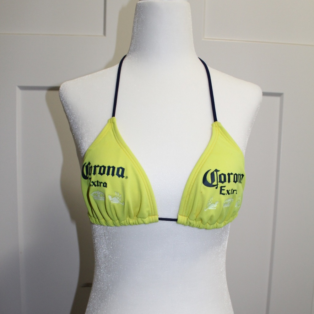 Corona Extra Yellow Bikini Top
